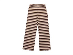 Sofie Schnoor Girls pants warm brown stripes